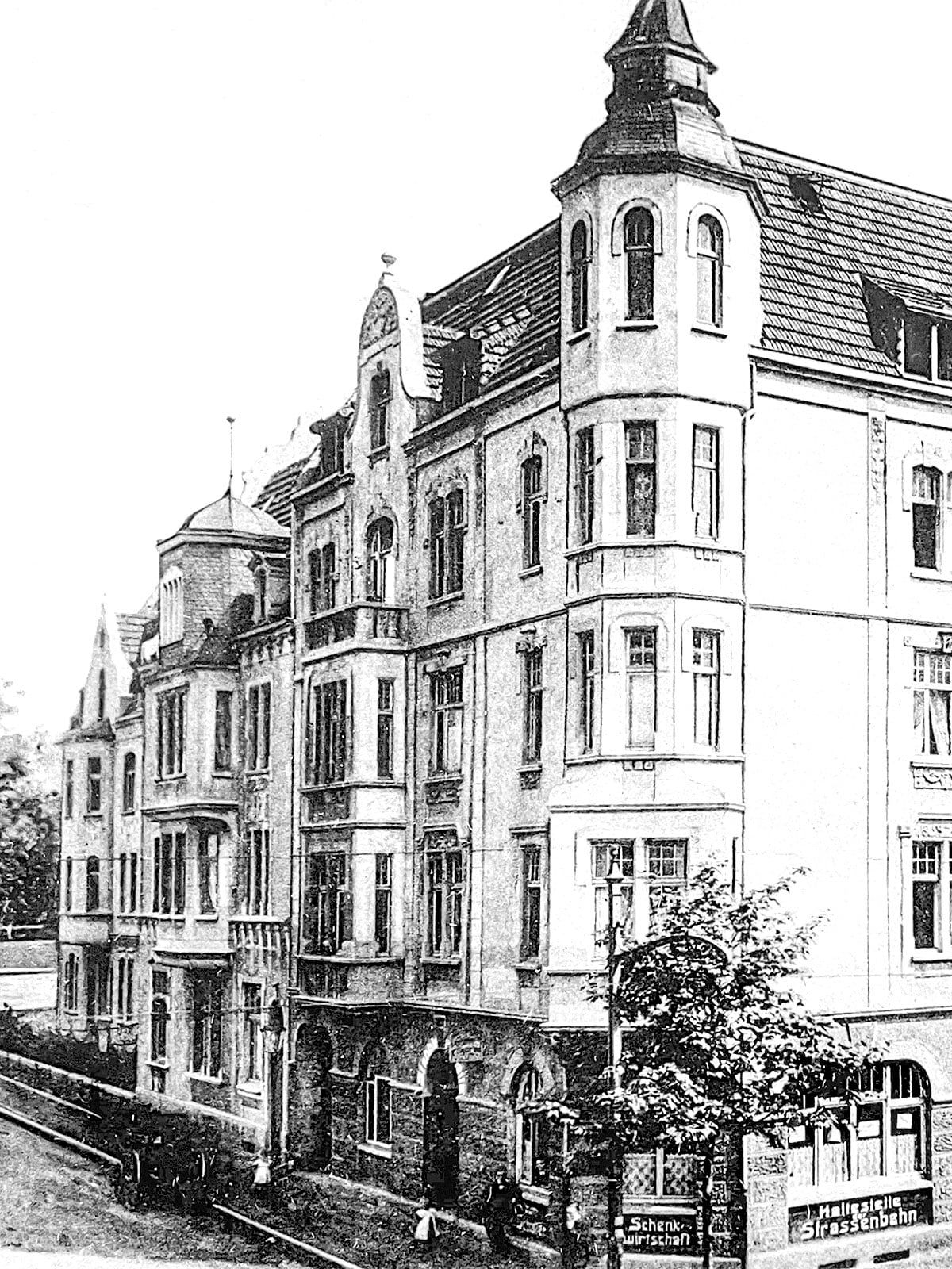 Zahnartzpraxis am Brandtquartier – alte Zeichnung